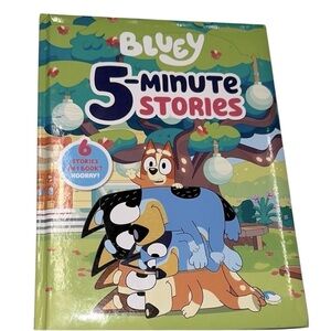 Bluey 5 Minute Stories kids Book